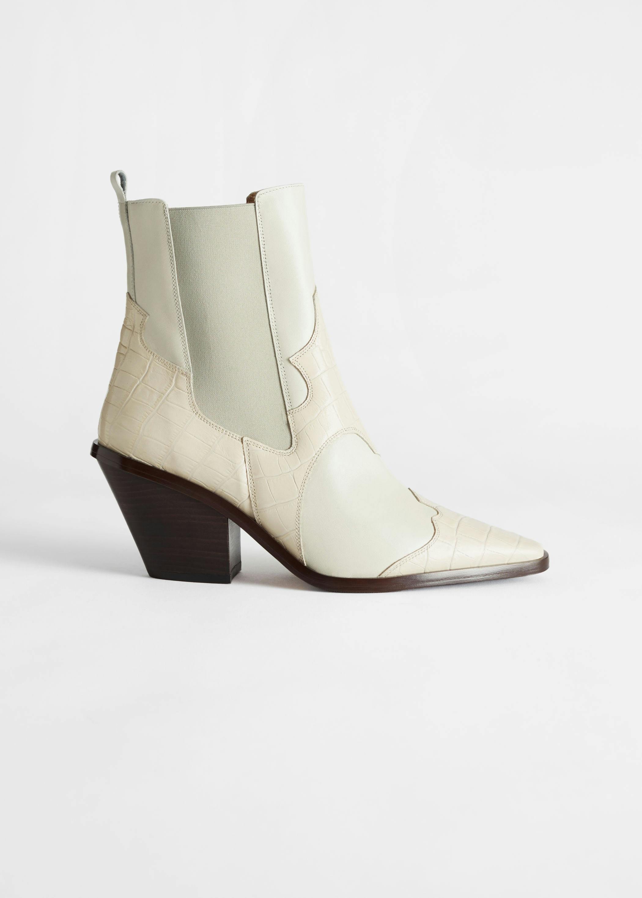 And other stories hot sale white boots